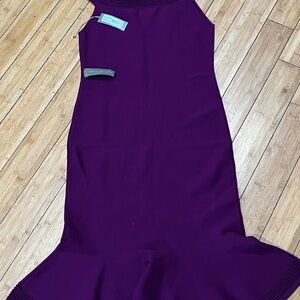 Eva Mendes for New York & Company Rich Purple Knit Top